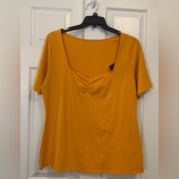 NWT Women's Slim Fit Sweetheart T-Shirt - Ava & Viv XXL(17) & 1X(18) - Picture 3 of 9